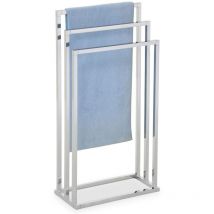 Porte-serviettes kuno, en métal chromé