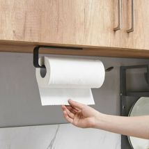 Porte Sopalin, Porte Rouleau Papier Cuisine, Porte Essuie Tout de Cuisine sous l'armoire, Support Essuie Tout Derouleur Essuie Tout Support Sopalin