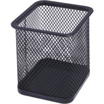 Porte-stylo pour bureau, porte-gobelet en treillis métallique pour organisateur de bureau pour fournitures de bureau