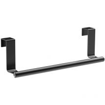 Porte Torchons, 23 cm Porte Torchons, Porte Serviettes à Suspendre, Porte Torchons Cuisine, Noir