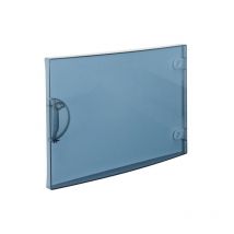 Porte transparente pour coffret Gamma 18 1 rangée 18 m Hager GP118T
