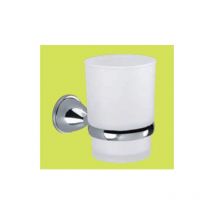 Gedy - porte-verre Genziana porte-brosse a dents et verre en acier chromA