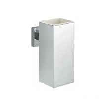 Porte-brosse à dents mural 13x11x10 cm Pollini Live LV1201M Blanc mat