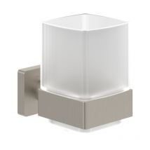 Porte-verre VILLEROY ET BOCH Elements - Striking nickel brossé