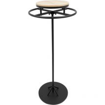 Senderpick - Porte-vêtements rond de 55 pouces de hauteur, présentoir à vêtements, porte-vêtements sur pied
