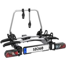 Las - Porte-vélos Sd260 Pour 2 Vélos Spécial Portes Battantes Fourgon