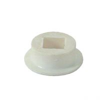Portée plastique blanc, carré de 6 mm Blanc 18 18