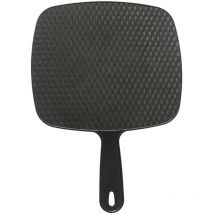 Feiyue - Portefeuille pour homme Miroir de coiffeur Miroir de dentiste Miroir à main avec poignée Salon avec poignée Voyage