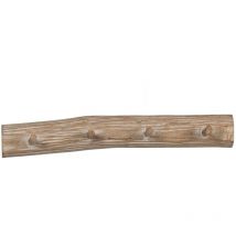 Bigbuy - Portemanteau Bois d'épicéa 50 x 8 x 7 cm