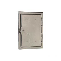 Portes de cheminée en acier inox V2A 13,5 x 30 cm