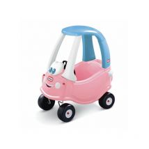 Little Tikes - Porteur Trotteur Cosy Coupe Princesse - Voiture pour enfant - Portes fonctionnelles - Plancher a retirer & 1 klaxon - 18 mois