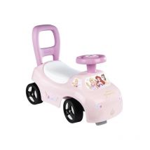 Porteur Trotteur Smoby - auto enfant 2 en 1 - Disney Princesse - Coffre sous la selle - Des 10 mois - Fabrication française