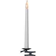 Best Season - Guirlande Lumineuse Star Trading Slimline, 16 Bougies Blanches, Batterie + Minuteur, Blanc Chaud, L 750 Cm