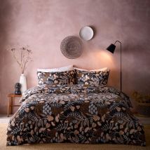 Portfolio Home Jephson Black Duvet Cover Set Super King Bedding Set