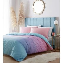 Portfolio Home - Rainbow Ombre Duvet Cover Set, Multi, King, Reversible