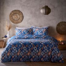 Portfolio Home - Tangiers Blue Duvet Cover Set King Bedding Set