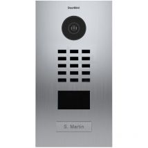 Portier vidéo IP avec lecteur de badge RFID encastré - D2101V-V2-EP Inox