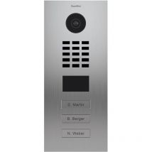 Doorbird - Portier vidéo ip 3 boutons saillie - D2103V-V2-SP Inox