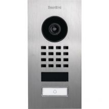 D1101V Unterputz Interphone vidéo ip Wi-Fi, Ethernet Station extérieure acier inoxydable V2A (brossé) A840292 - Doorbird