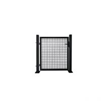 Cloture&jardin - Portillon Jardin Grillagé Noir jardipremium - 1,50 mètre