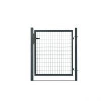Portillon grillagé en acier galvanisé maille 100 x 50 L 1m x H 1m00 Gris anthracite