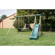 Portique – comanche – 330x260x230 – tissu rouge