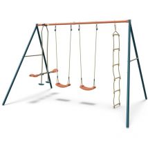 Trigano - Portique métal 2,20 m Axion maho - 5 Enfants