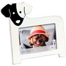 Walther Design - Portraitrahmen Hund 10x15cm Weiß