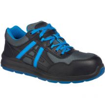 Compositelite Mersey Trainer S1P - 40 - Noir/Bleu - Portwest