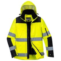 Blouson 3-en-1 Pro Hi-Vis Jaune/Noir xl