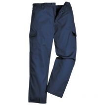 C701 Mens Navy Combat Trousers - Size 34R - Portwest