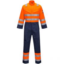 Portwest - Combinaison hv Modflame ris Marine/Orange couleur : Orange/Marine taille xxxl