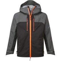 EV4 Shell Regenjacke Lang Grau m - Portwest