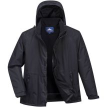 Portwest Freizeitjacke Fleece Gefüttert, Wasserabweisend Blau Xxl