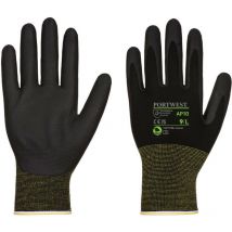 NPR15 Gants en mousse Nitrile Bambou Eco (Par12) - m - Noir Portwest