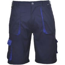 Portwest - Kurze Arbeitshose mit 7 Taschen TX14 Dunkelblau 2XL - Schwarz