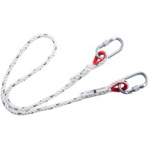 Lanière de retenue à corde simple - Blanc Portwest