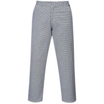 Pantalon Cuisine Harrow couleur : Pied de poule taille s Portwest
