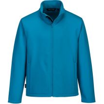 Veste Softshell homme Print & Promo (2 couches) Aqua 3XL