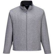 Softshell homme Print & Promo (2 couches) - s - Gris Marl Portwest