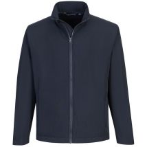 Veste Softshell homme Print & Promo (2 couches) Marine l