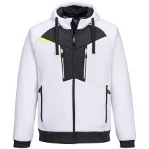 Sweat à capuche zippé DX4 Blanc m