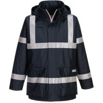 Veste de pluie fr anti-statique Bizflame couleur : Marine taille l Portwest