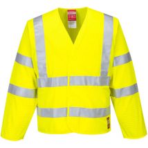 Gilet hv ml Antistatique - Résistante à la flamme couleur : Jaune taille XX/3X Portwest
