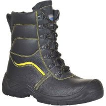 Webfellgefütterte Winter-Sicherheitsstiefel S3 ci 40 - Schwarz - Portwest