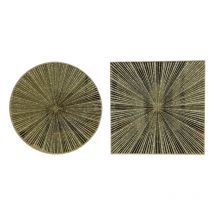 Posavasos dorado surtido