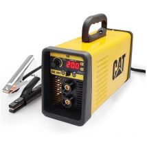 Caterpillar - Poste à souder inverter 200 Ampères mma Electrodes basiques rutiles inox fonte et cellulosiques Professionnel cat