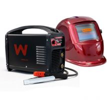 Awelco - Poste à souder Inverter 200A Soudage 100% + Cagoule lcd 9/13 Plus 210