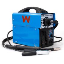 Awelco - Poste à souder à fil Mig sans gas Easymig 100 Inverter Synergique Régulation automatique Poids 6.1Kg