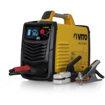 Vito - Poste a souder Professionnel inverter mma tig 200 Ampères Soude ø 1.6 à 4 mm Malette luxe